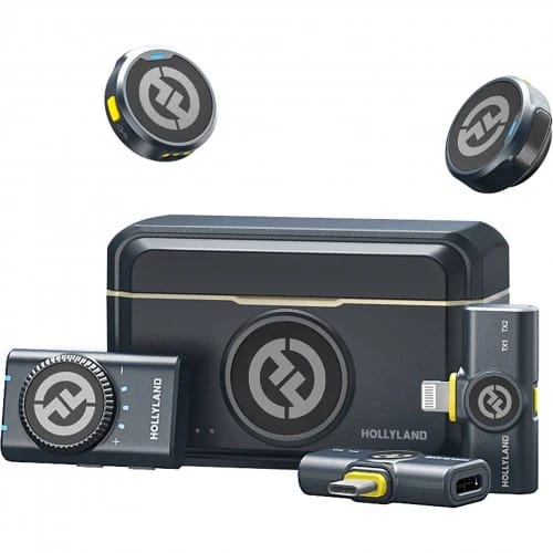 HOLLYLAND LARK M2 Wireless Microphone System Combo