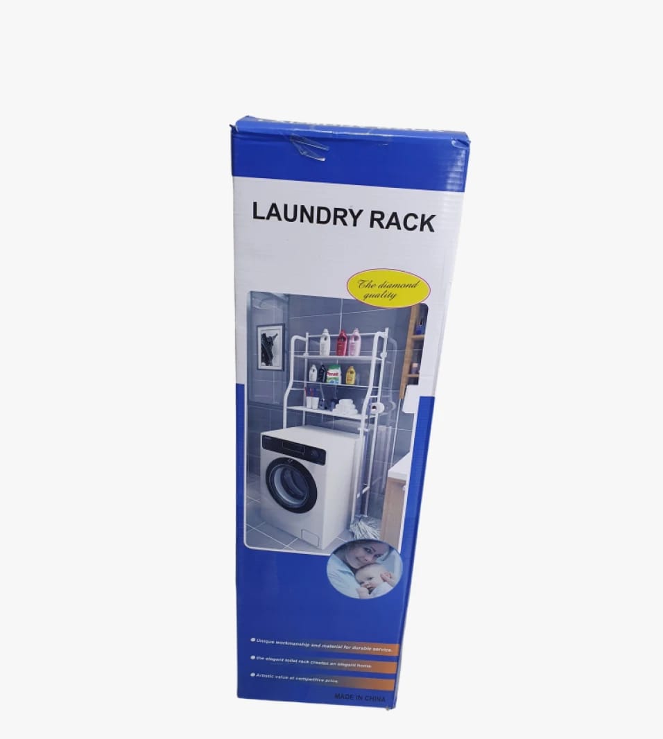 Luxury Eco-Friendly Laundry Rack with Elegant Design for Homeowners and Small Bathrooms Storage Enhancement.