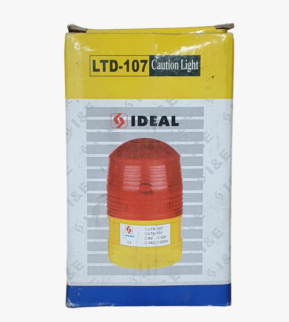 Ideal LTD-107 Caution Light Advanced Design for Industrial Projects and Safety Use Technology