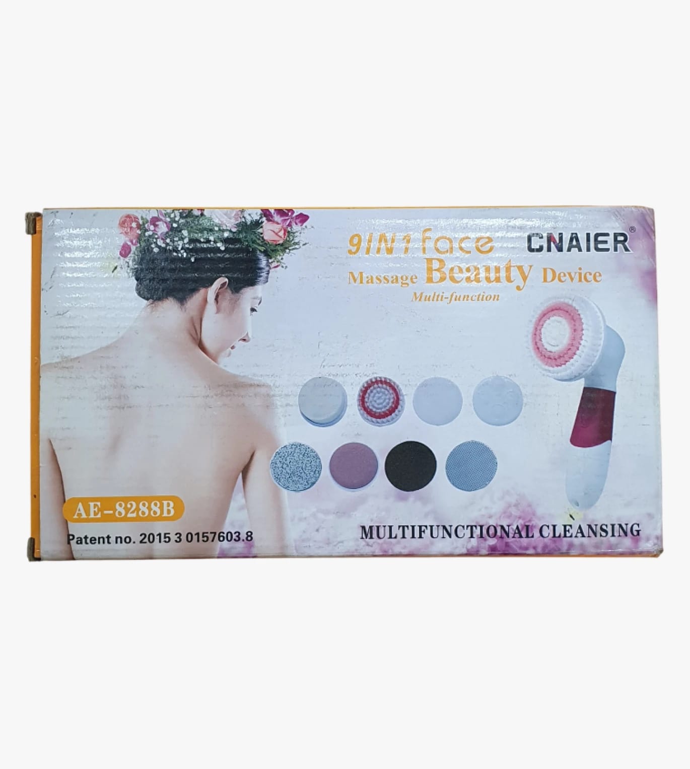 CNAIER 9-in-1 Multi-Function Face Beauty and Massage Device for Comprehensive Women's Skincare