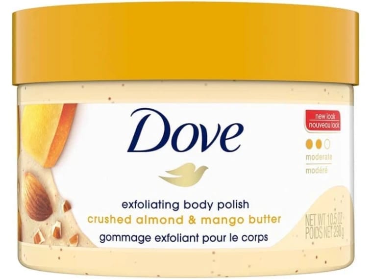 Dove Crushed Almonds and Mango Butter Exfoliating Body Polish 298gm