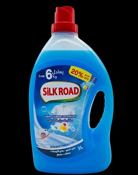 Silk Road blue laundry liquid, 3 liters