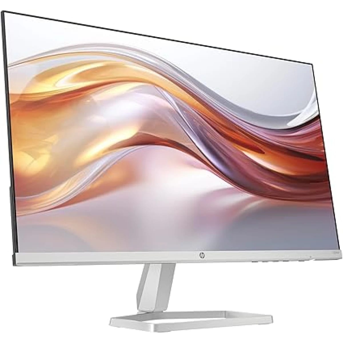 شاشة HP 524sf مقاس 24 بوصة فائقة النحافة IPS بدقة Full HD ومعدل تحديث 100 هرتز، مع فلتر للضوء الأزرق الخافت وألوان حقيقية بنسبة 99% sRGB ودرجة سطوع 300 شمعة - فضي وأسود