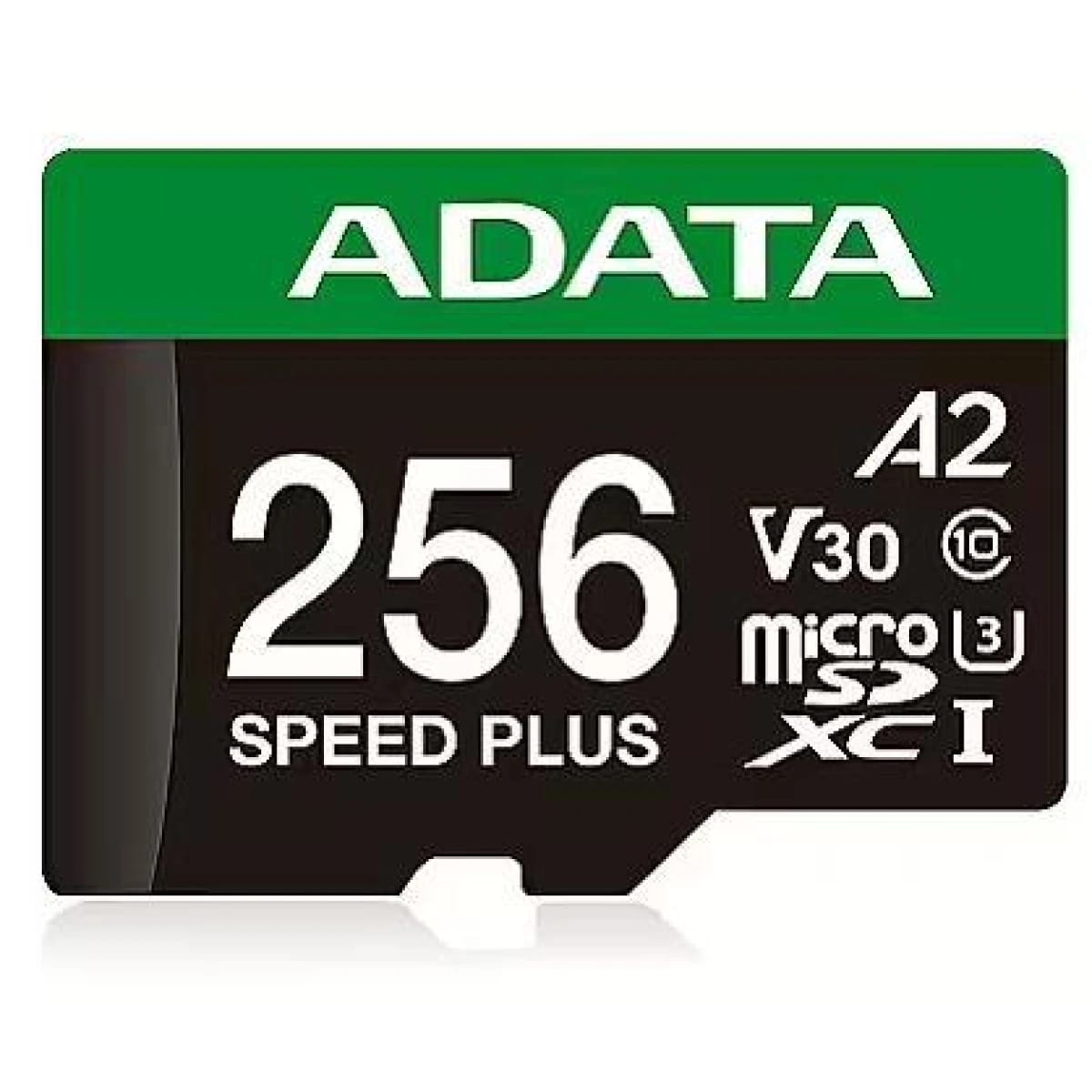 ADATA 256GB V30 A2 SPEED PLUS MicroSDXC UHS-I U3 Class 10 Card