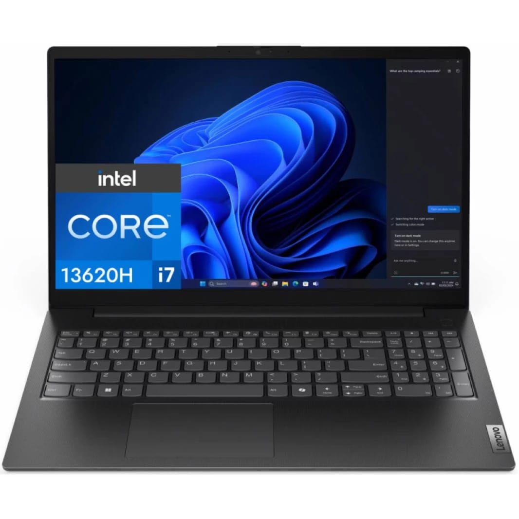Lenovo V15 13th Gen Intel Core i7-13620H LPDDR5 8GB SSD M.2 NVME 512GB 15.6” FHD Laptop