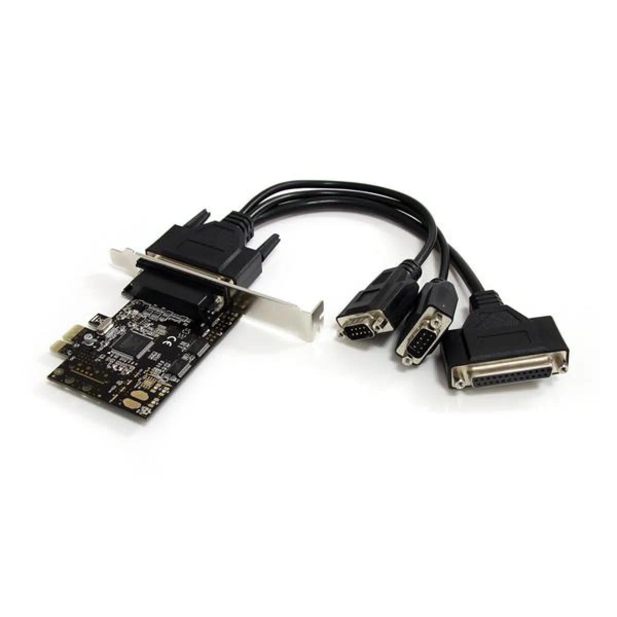 بطاقة PCIE لمنافذ تسلسلية ومتوازية