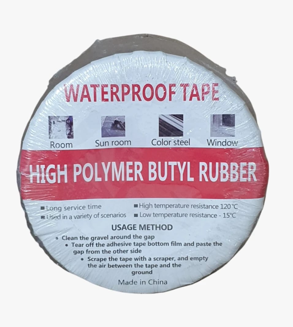 High-Polymer Butyl Rubber Waterproof Tape for Sealing Gaps and Leaks, Ideal for Indoor and Outdoor Use