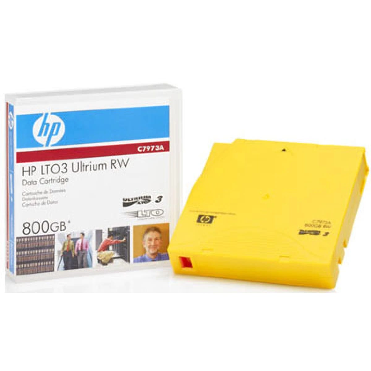 شريط تخزين بيانات C7973A من Hewlett Packard Enterprise بسعة 800 جيجابايت LTO-3