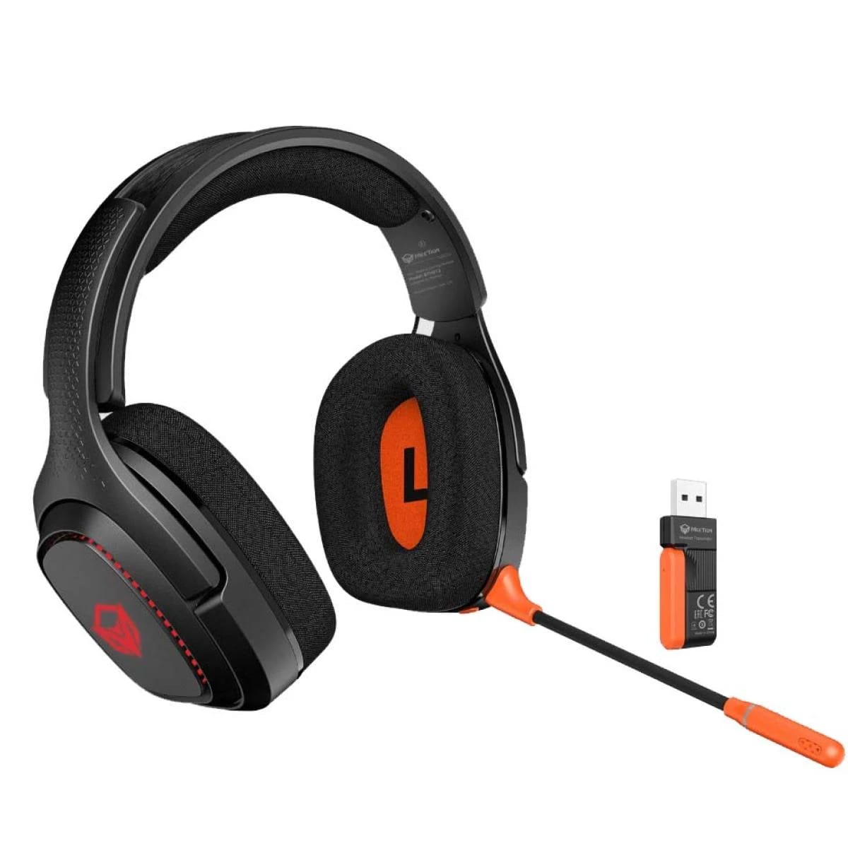 MEETION GAMING HEADSET BLACK WRLS + BL+WIRED (MT-BTH012)