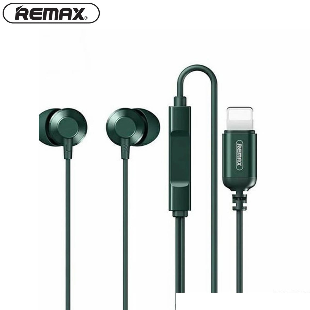 Remax RM-512i Lightning Metal Wired Headphones