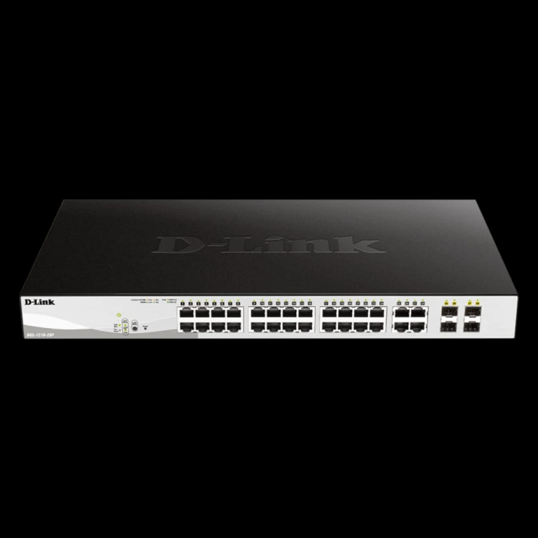 D-Link DGS-1210-28P Gigabit Smart Managed PoE Switch