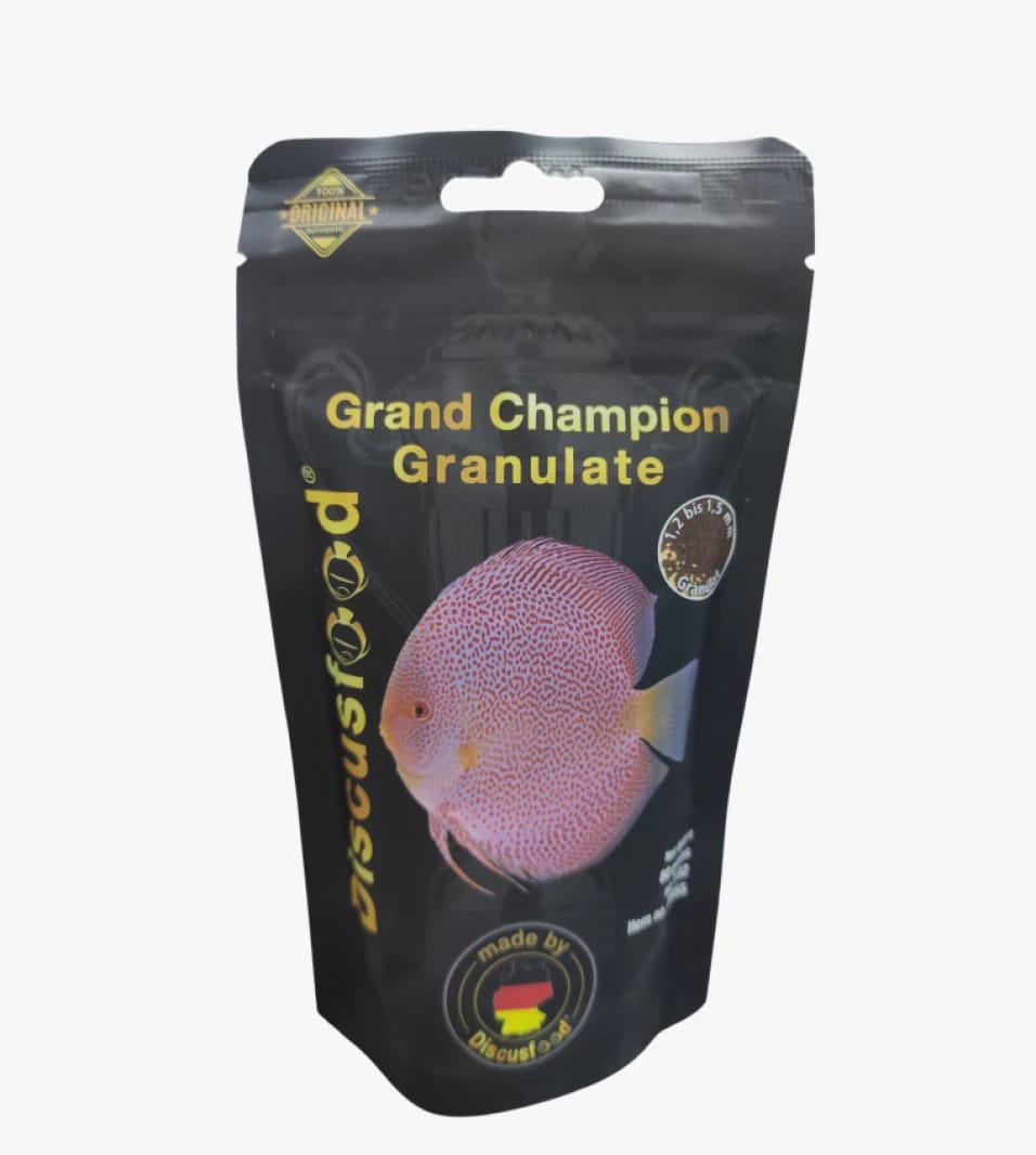 Grand Champion Granulate Premium Fish Food by Discusfood Specially Designed for Discus Fish