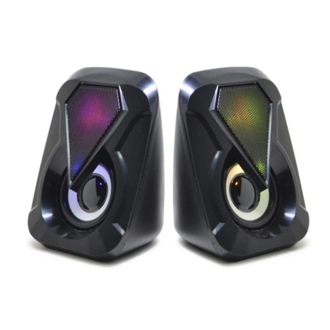 مكبر صوت Leerfei E-1053 RGB يعمل بمنفذ USB
