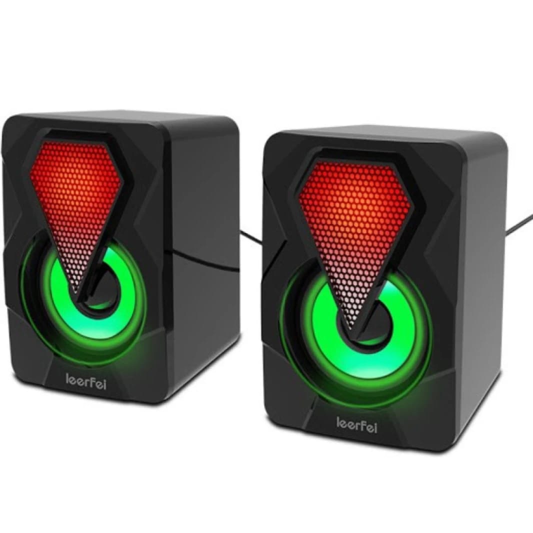 مكبر صوت LEERFEI YST-1046 متعدد الوسائط يعمل بمنفذ USB