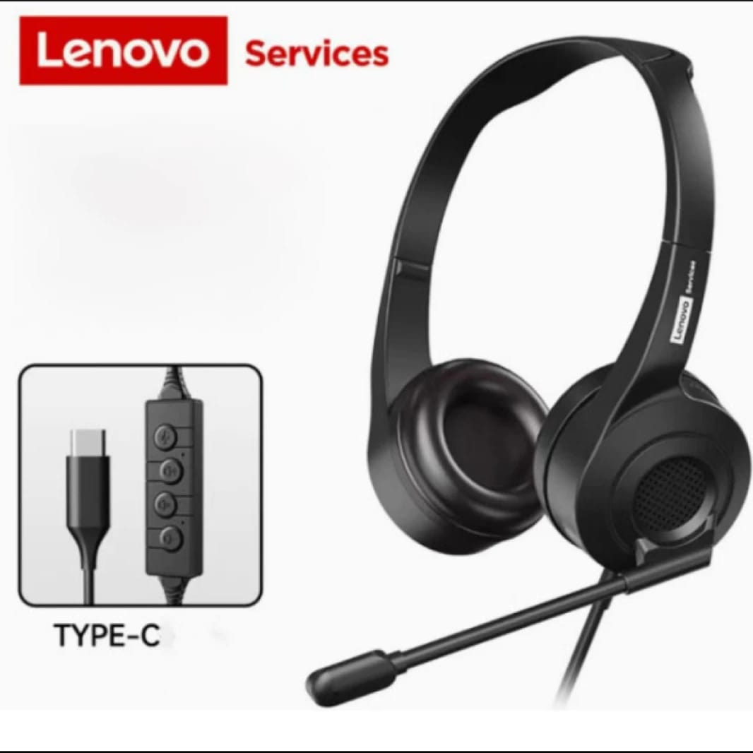 Lenovo E01 Binaural Voice In-line Headset Type-C