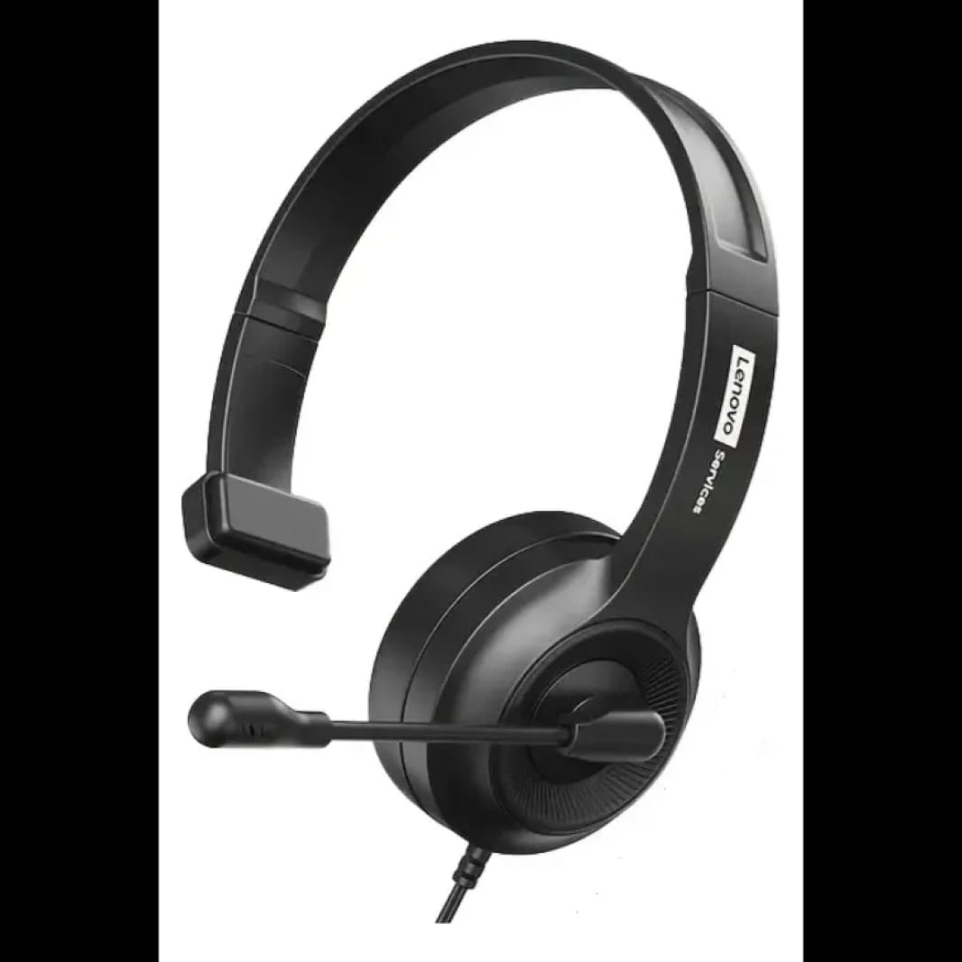 Lenovo E06 Monaural Voice Call Center Headset USB