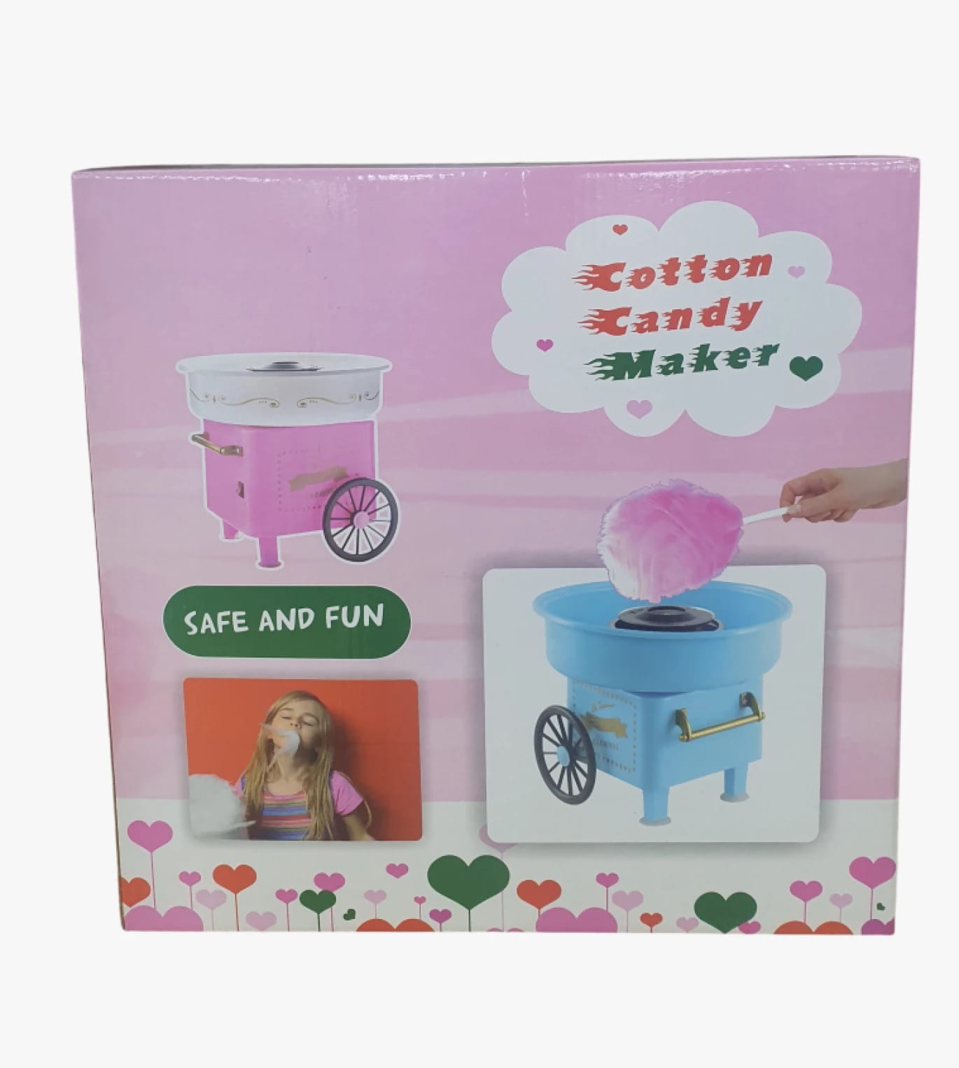 Fun and Colorful High-Quality Cotton Candy Maker for Kids with Delightful Design to Enjoy Treats at Home