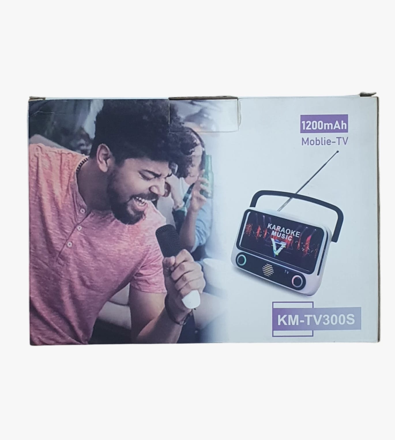 KM-TV300S Mobile Karaoke Television Device Perfect for Music Lovers and Singers Everywhere