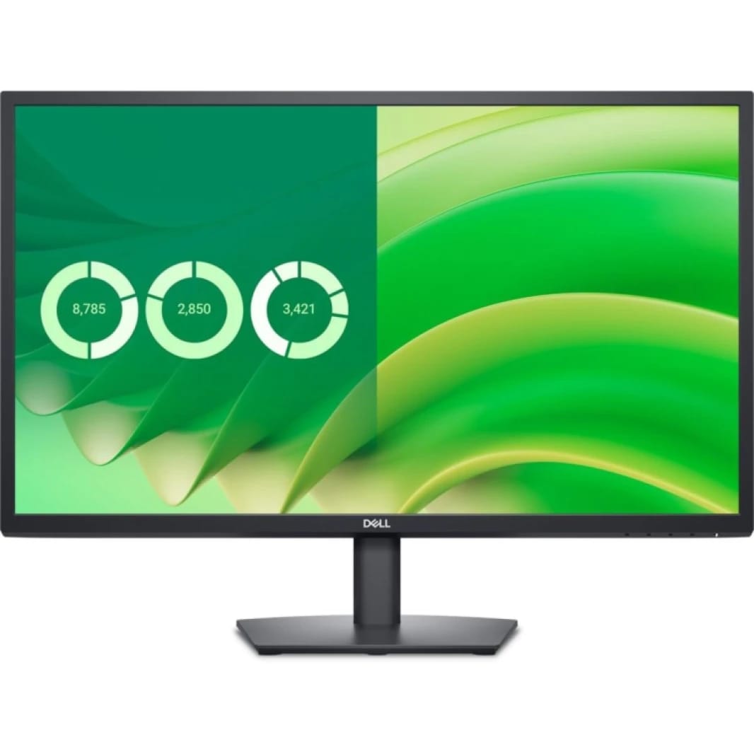 Dell E2725H 27-inch Monitor | Narrow Bezel | Full HD, 75Hz | DisplayPort, VGA | 3-Year Warranty | E-Series