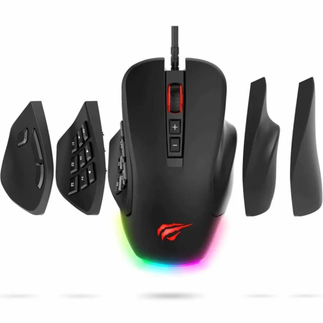 HAVIT Gaming Mouse MS900 RGB Backlit Programmable