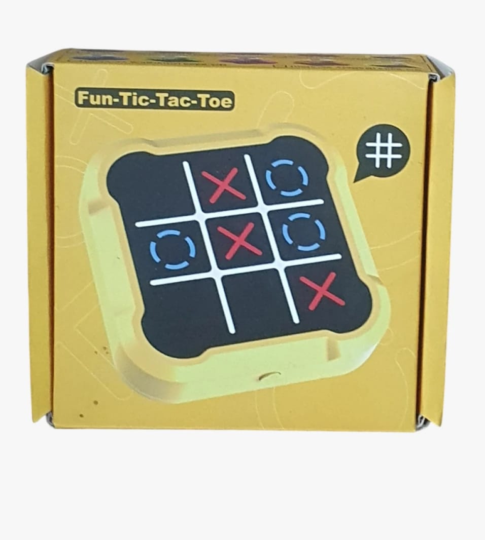 لعبة إكس أو الإلكترونية التفاعلية للأطفال والكبار من Fun-Tic-Tac-Toe بتصميم مبتكر لتسلية الأسرة