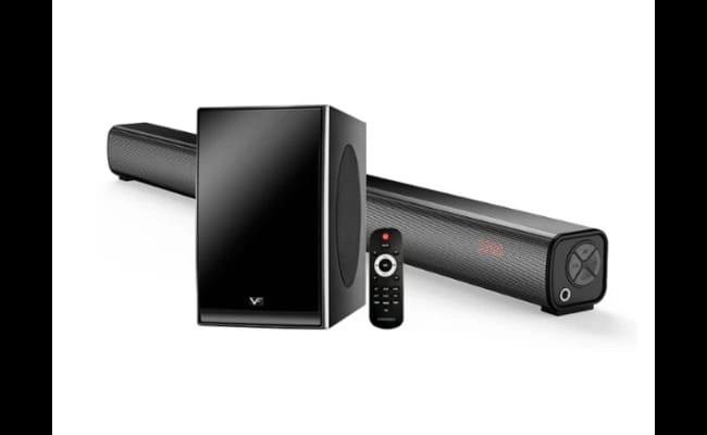 Vinnfier Vf Hyperbar 303 Btrm Wireless Bluetooth Soundbar & Bass Subwoofer With 3D Stereo Sound & FM Radio