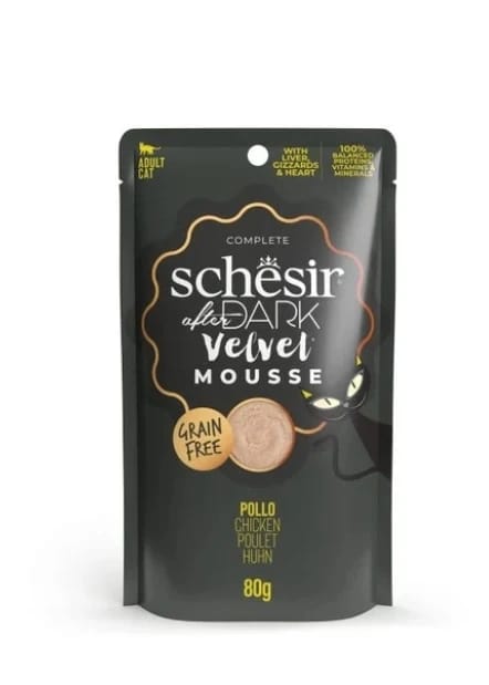 Schesir After Dark Velvet Mousse with Chicken for Adult Cats