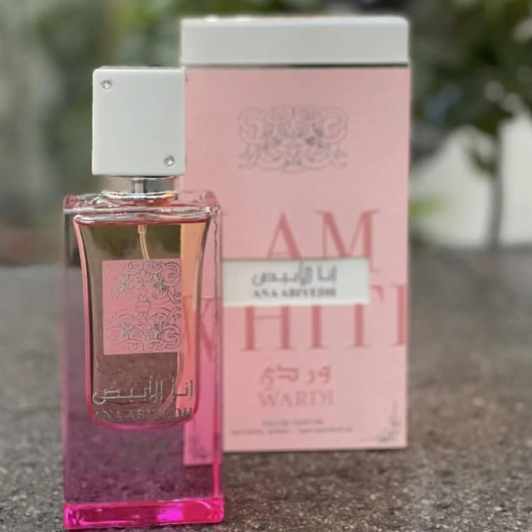 عطر أنا الأبيض وردي للنساء من لطافة، 60 مل