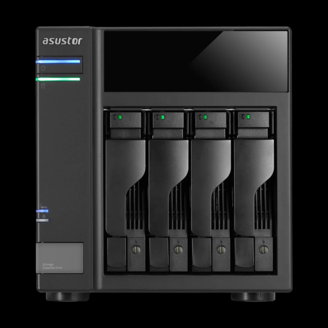 Asustor 4 bay USB Expansion Unit Tower UK - NAS Storage Capacity Expander