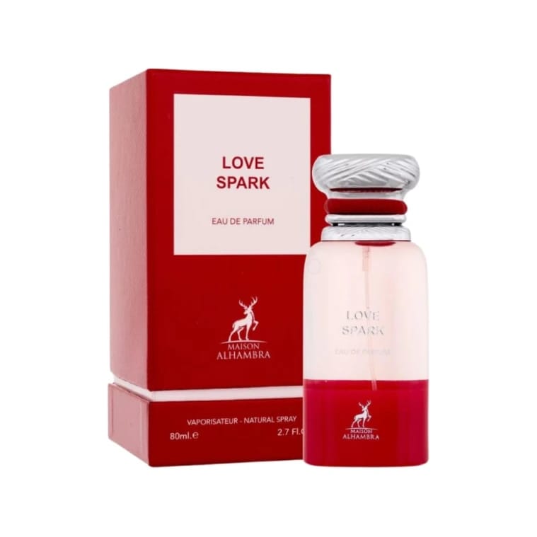 عطر لوف سبارك من الحمراء للجنسين - 80 مل