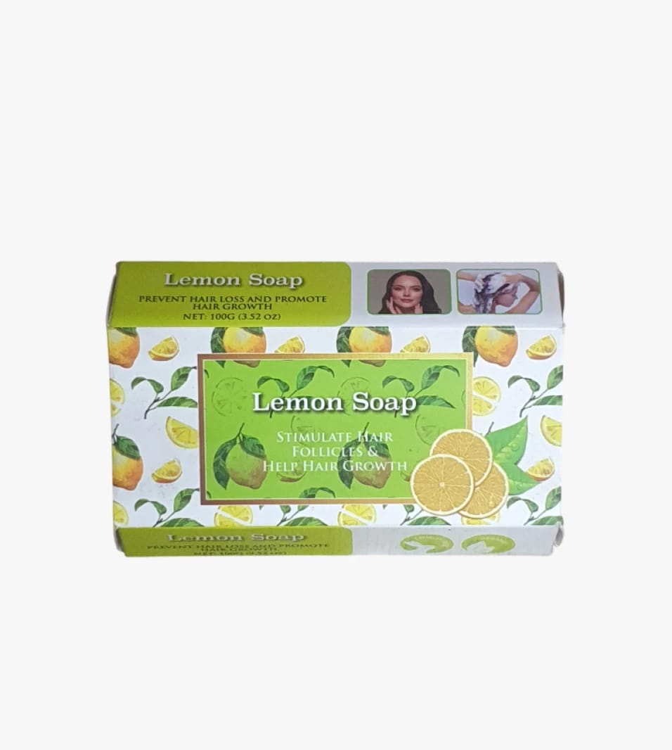 Lemon Soap Multi-Benefit Cleanser for Hair Growth Stimulation for Men and Women Aged 30s and 40s
