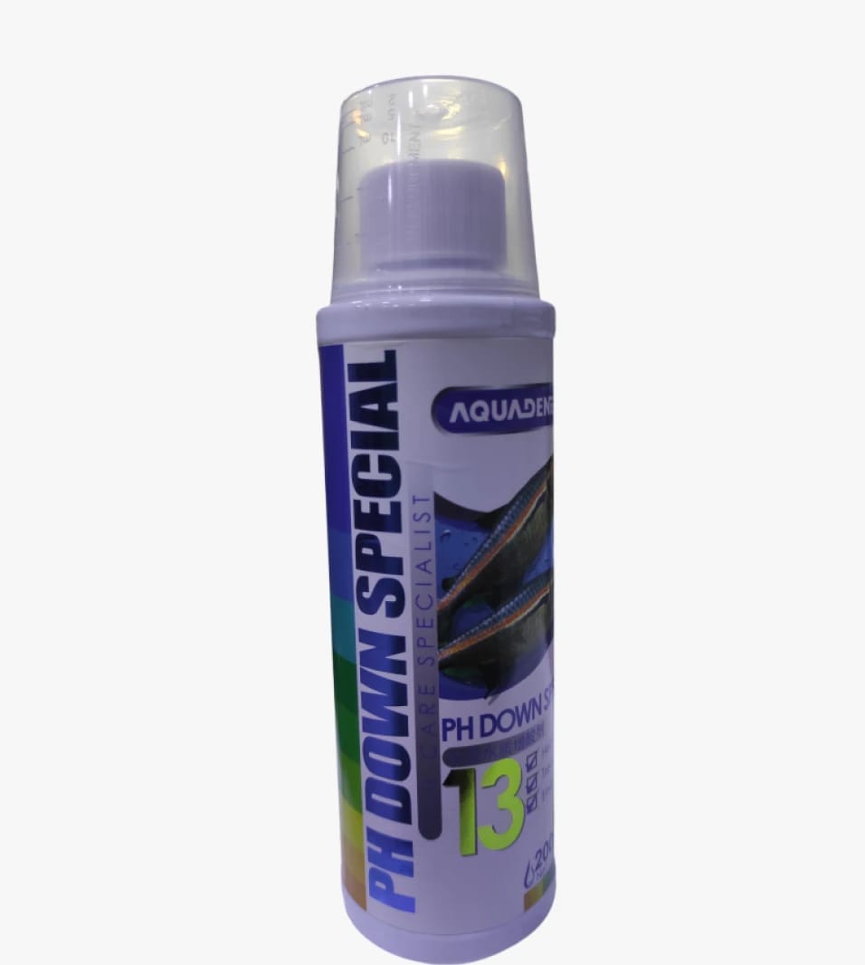 Aquadene pH Down Special Water Acidity Reducer for Specialist Aquariums, Ideal for Environment and Fish Health