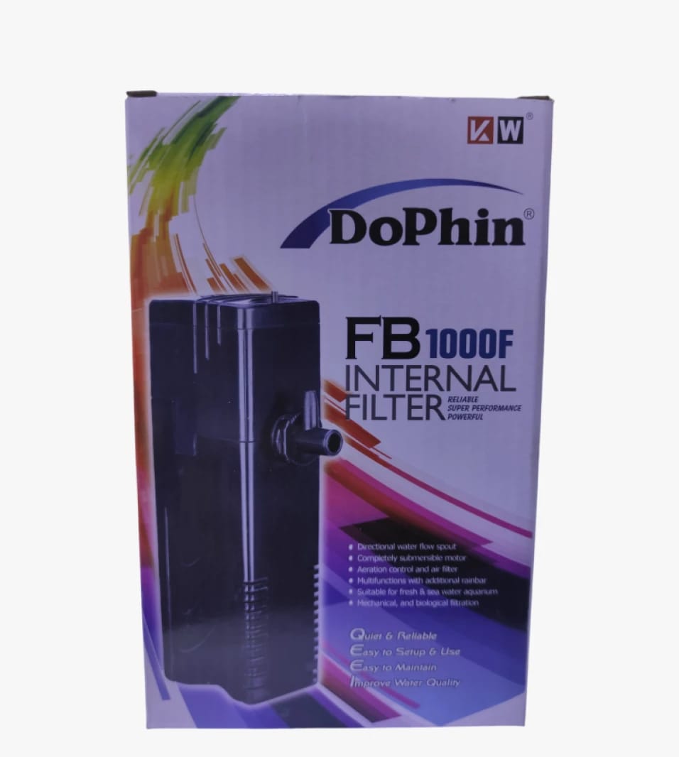 DoPhin Internal Filter FB1000F High Performance Aquarium Design for Water Filtration and Circulation for Aquarium Enthusiasts