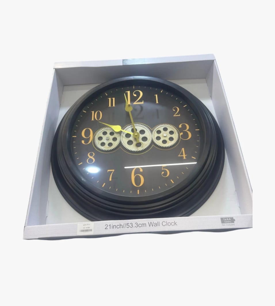 Prominent Mechanical Wall Clock by Leading Home Decor Brand for Interior Spaces and Offices