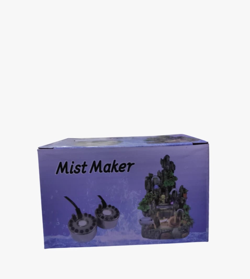 Elegant Mist Maker for Indoor Decoration with Stylish Design Perfect for Shops, Homes, and Indoor Gardens