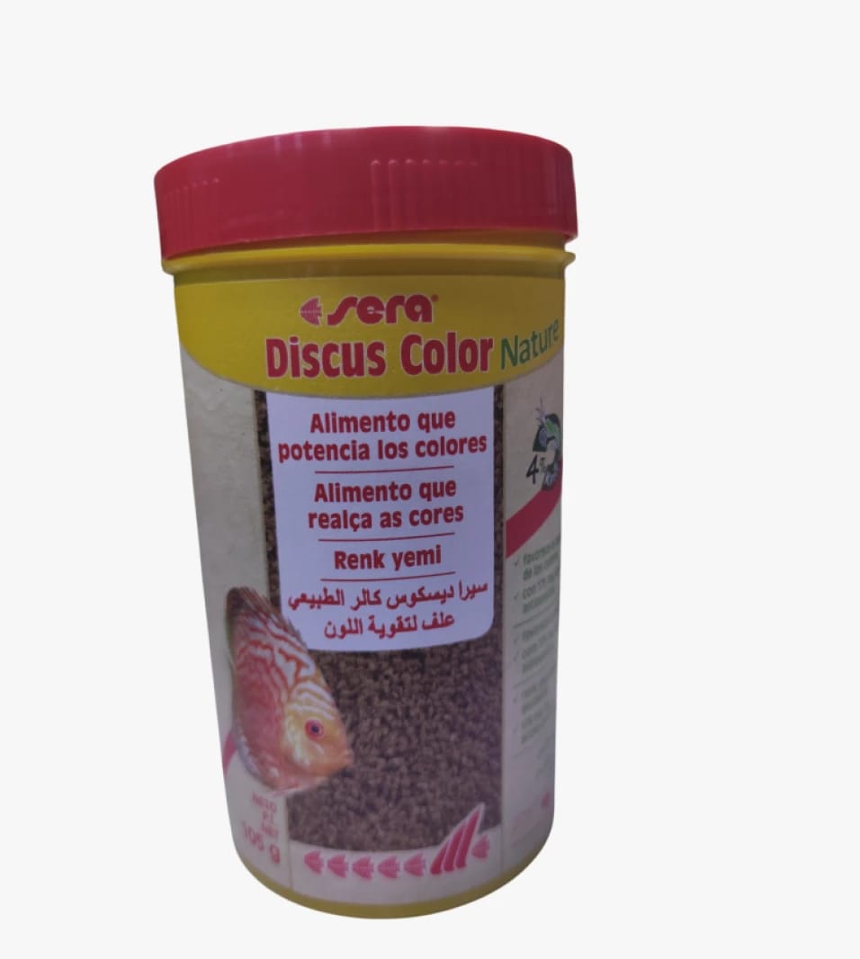 Sera Discus Color Nature Fish Food for Enhanced Natural Colors in Decorative Fish Like Discus and Gourami