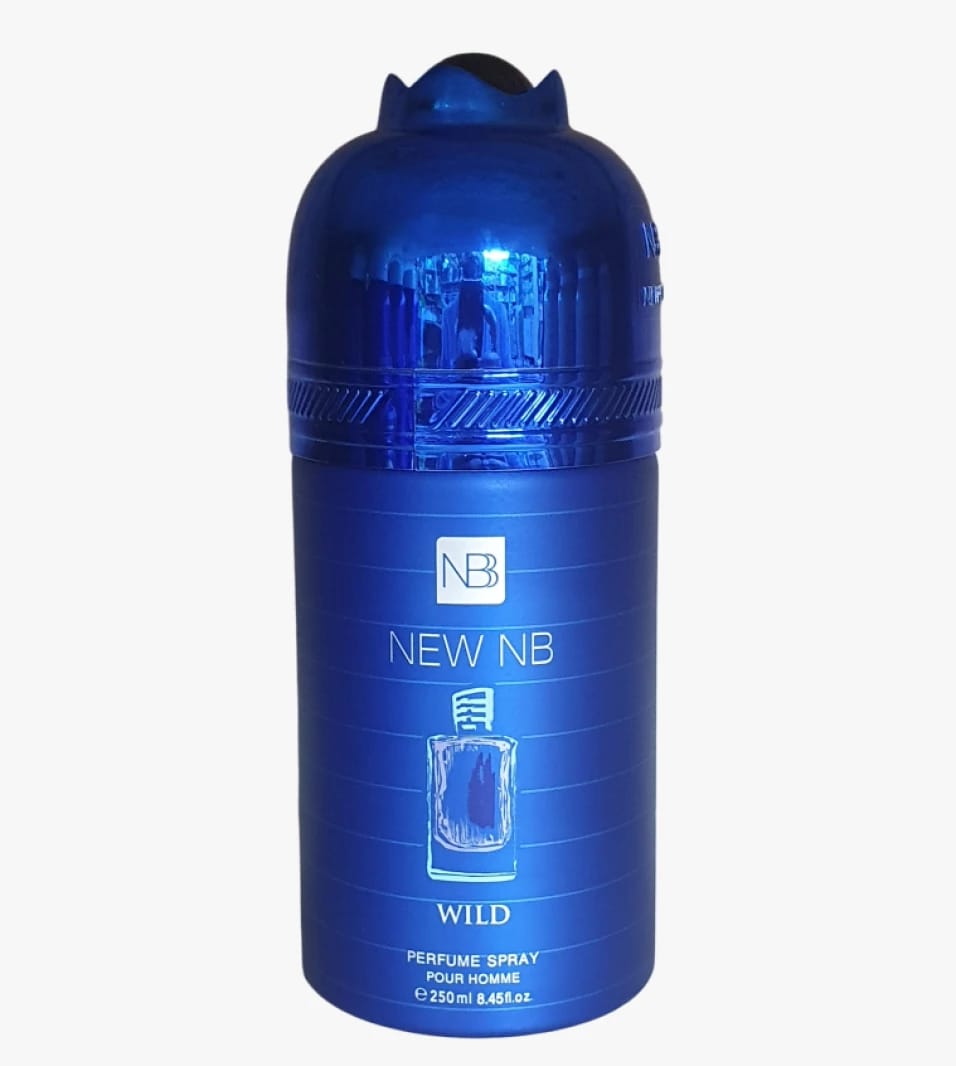 New NB Wild Perfume Spray Luxurious Scent for Men with Attractive Design and Durable Bottle, Offering Strong Aromatic Notes and Long-Lasting Performance.