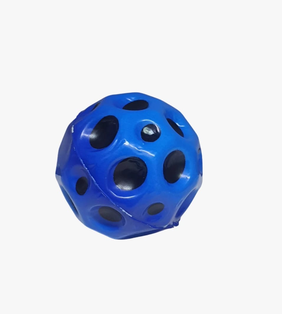 Unique Pet Play Ball by Posh Balls Perforated Design with Circular Holes for Dogs Who Love Chewing and Playing