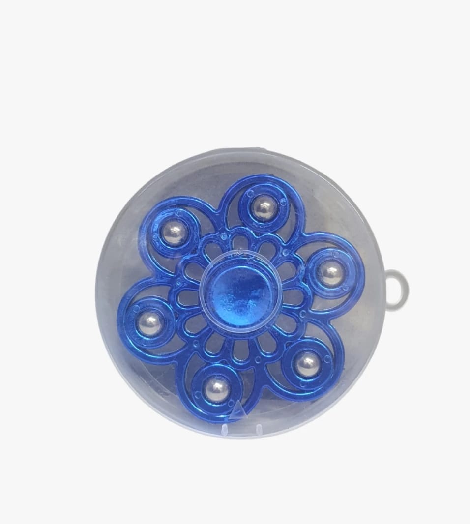 Innovative Focus and Relaxation Toy for Adults and Teens in Circular Design with Luxurious Blue Color for Stress and Anxiety Relief