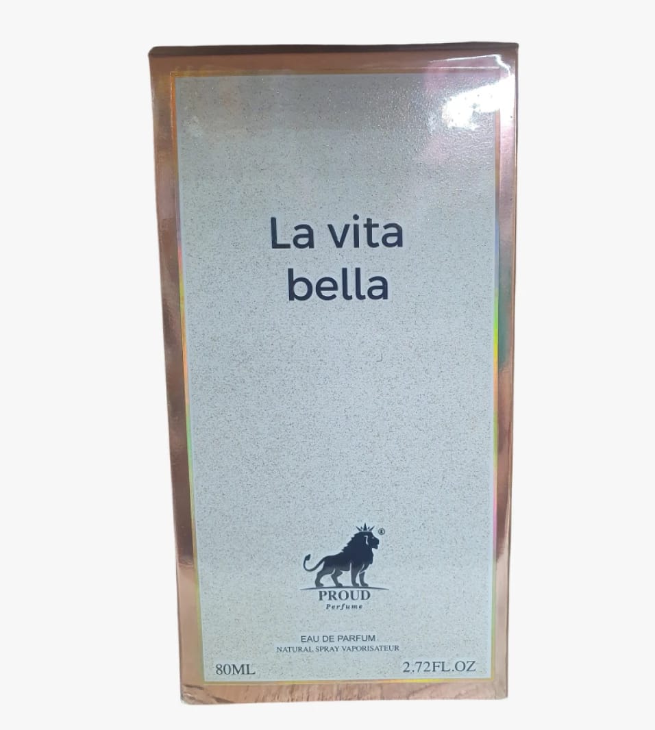 La Vita Bella Fragrance Elegance and Luxury for Women by Proud Perfume, Exquisite and Distinctive Scent
