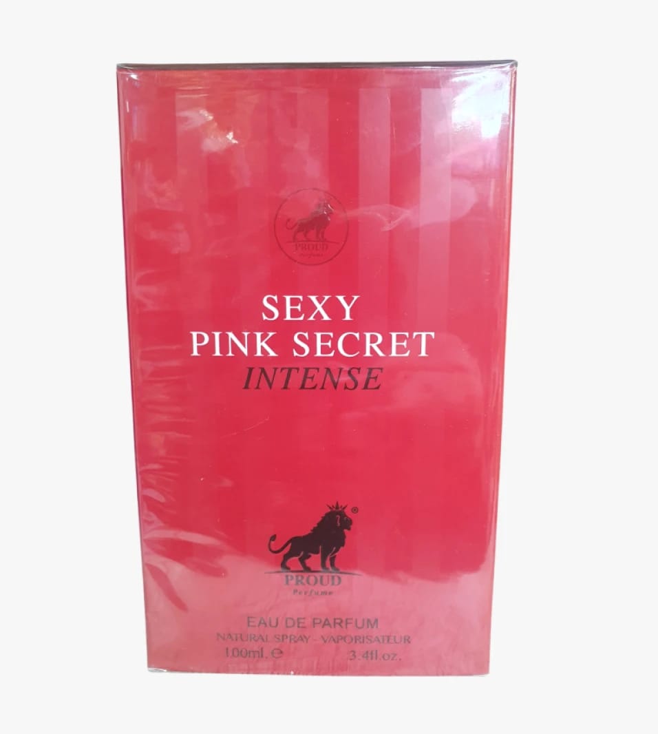 Proud Parfums Sexy Pink Secret Intense Perfume for Women Inspired by Elegance, Class, and Allure
