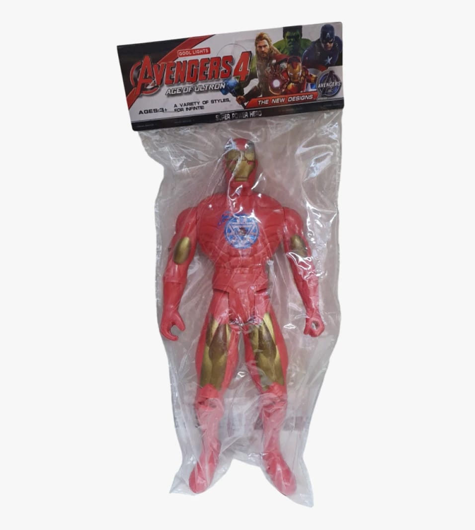 Robot Hero Toy for Ages Specific with Cool Colored Lights, Remarkable Design for Avengers Movie, Adventures for Heroes, Child-Safe Product