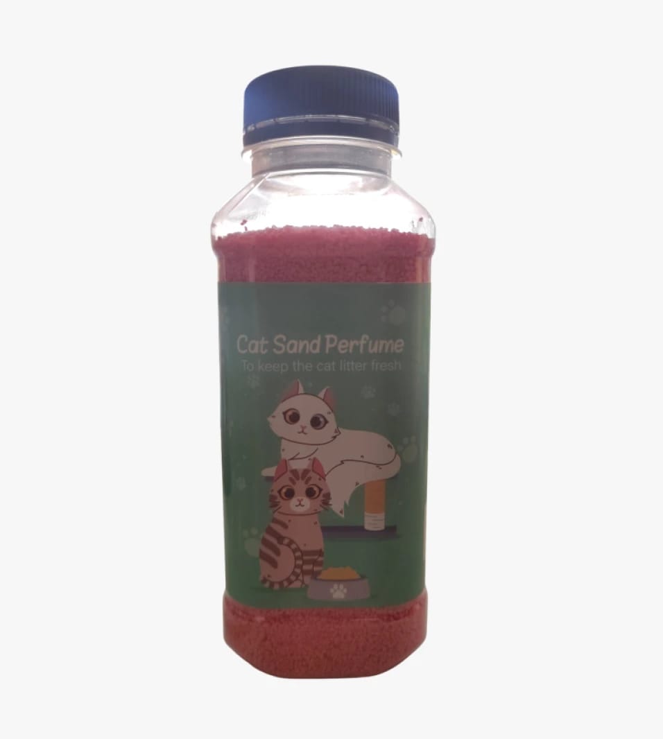 عطر الرمل للقطط للحفاظ على نظافة الرمال بمظهر لطيف وجذاب للقطط ولأصحابها، مثالي لجميع أنواع الرمال
