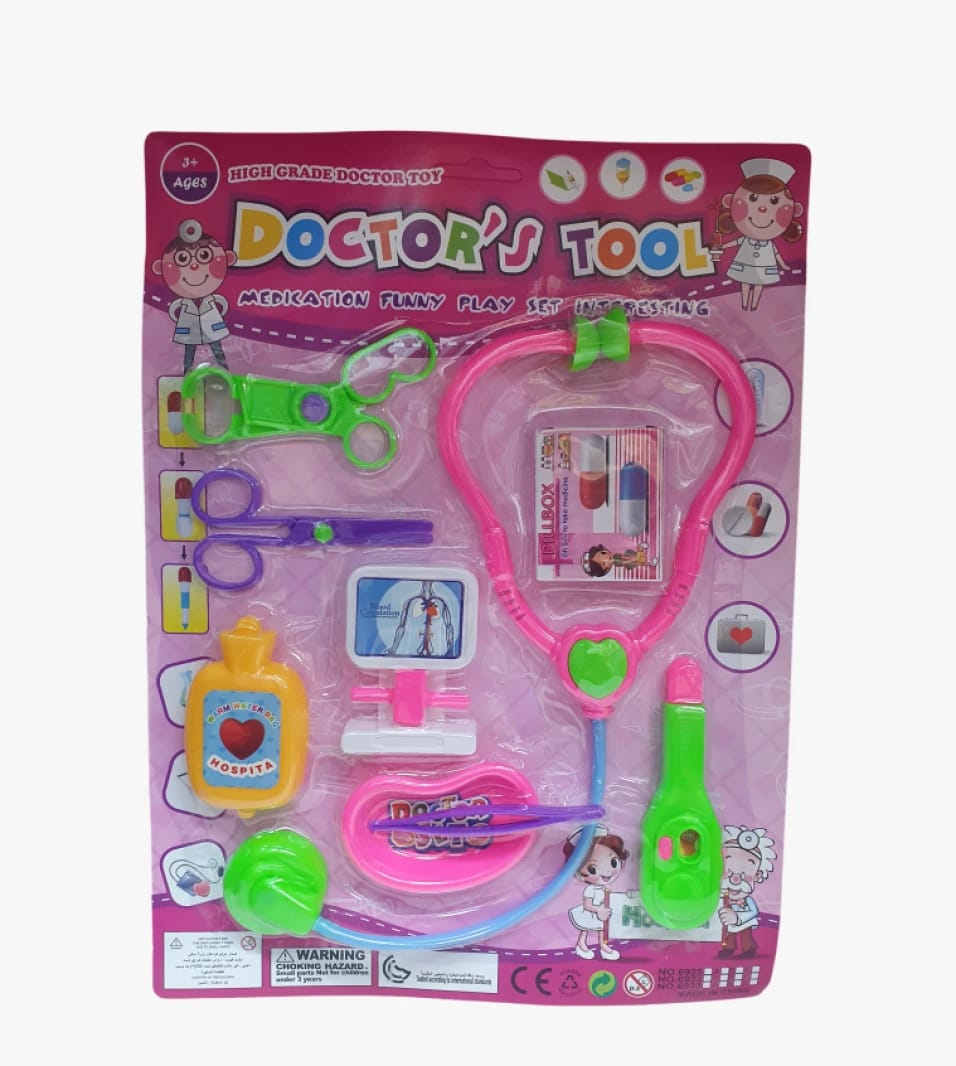 Doctor's Tool Kids Doctor Set, High Grade Medical Playset Featuring Various Medical Instruments for Young Doctors