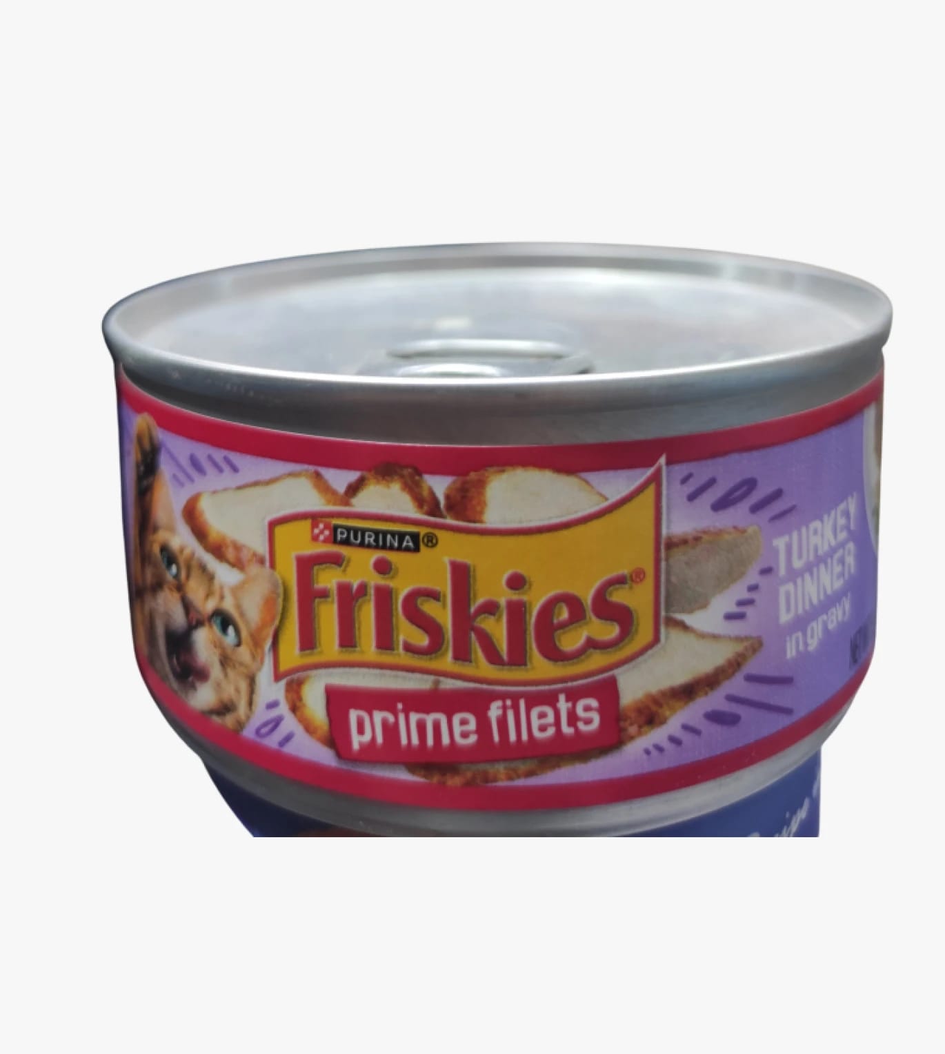Friskies Prime Filets for Cats, Turkey Dinner in Gravy for Beloved Cats, Premium Wet Cat Food
