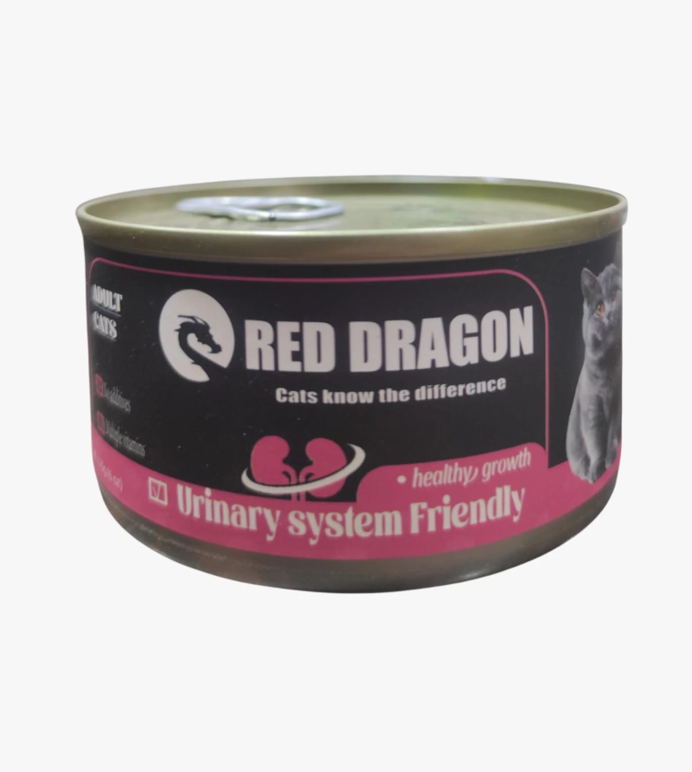 Red Dragon Adult Cats Food with Design for Healthy Growth and Urinary System Friendly Feeding Experience