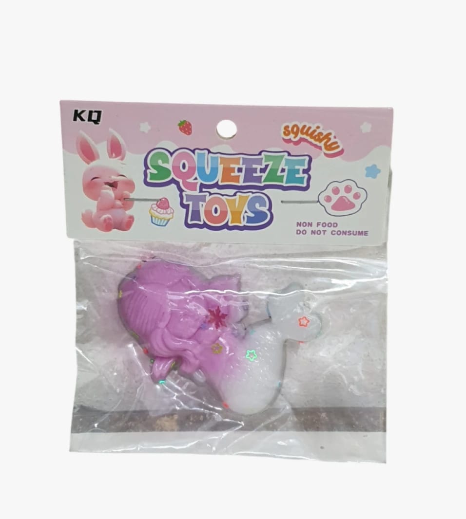 KQ Squeeze Toy: Cute Mermaid Design for Kids and Adults Who Love Squishy Soft Toys