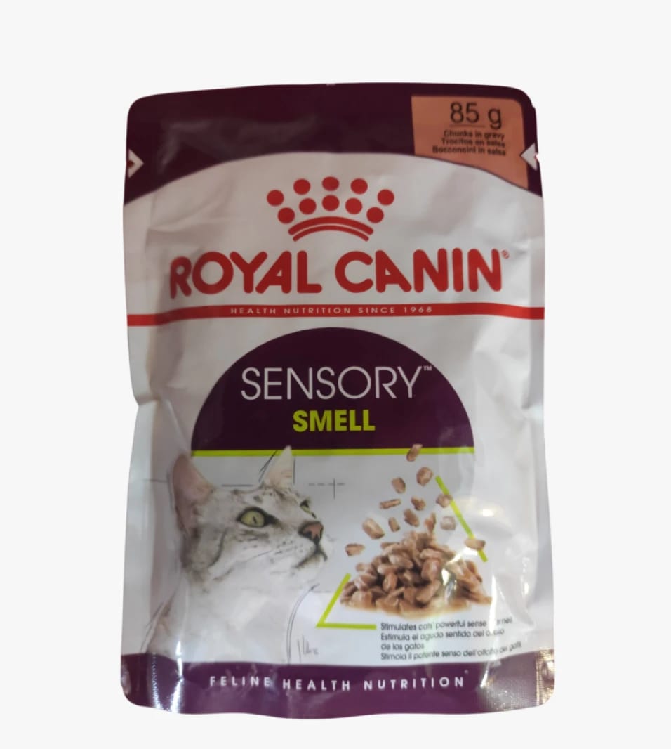 Royal Canin Sensory Smell Adult Cats - Wet Food with Chicken Chunks in a Rich, Aroma-Enhancing Sauce