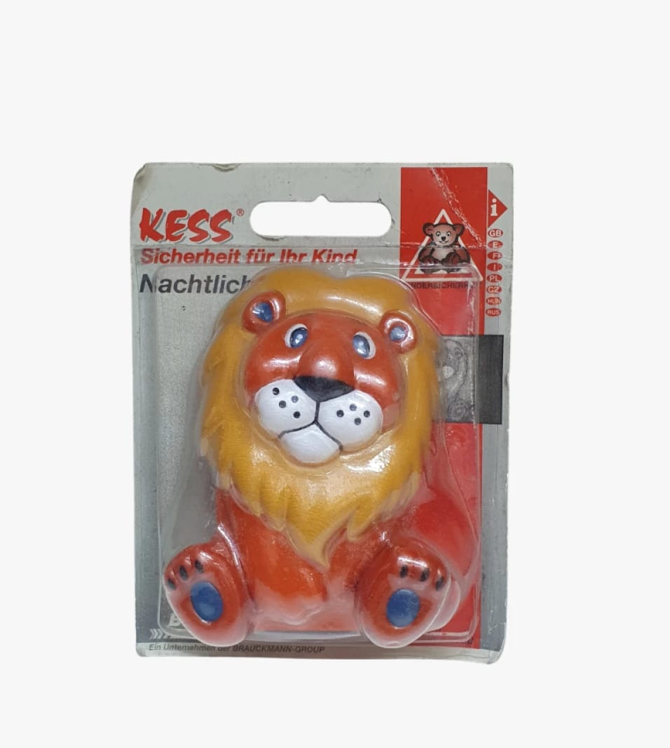 KESS Children's Nightlight - Friendly Lion Design for Kids to Enjoy a Safe and Peaceful Sleep.