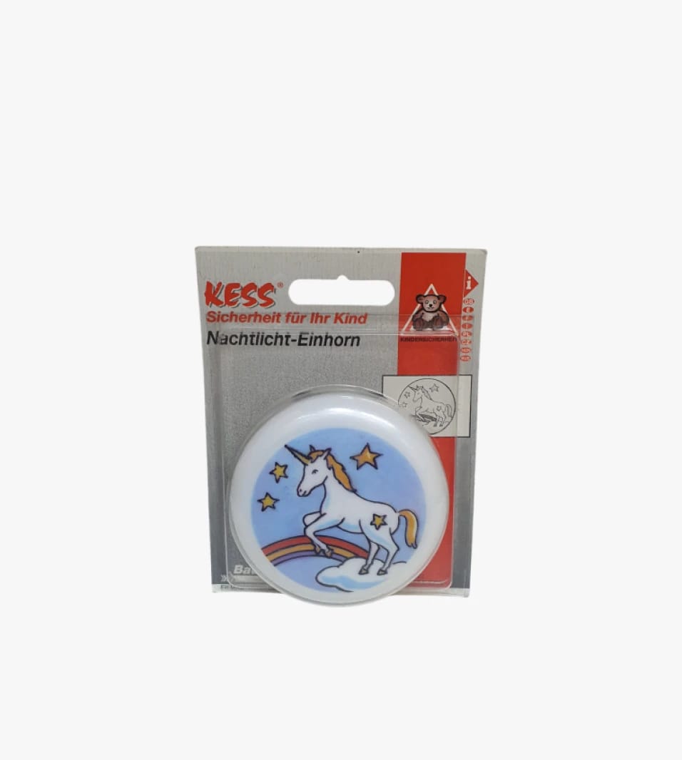 KESS Children's Night Light with Magical Unicorn Design for Enhanced Sleep and Safety for Kids